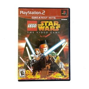 Lego Star Wars PlayStation 2 PS2 Video Game Greatest Hits Lucasfilm 2005 Eidos E